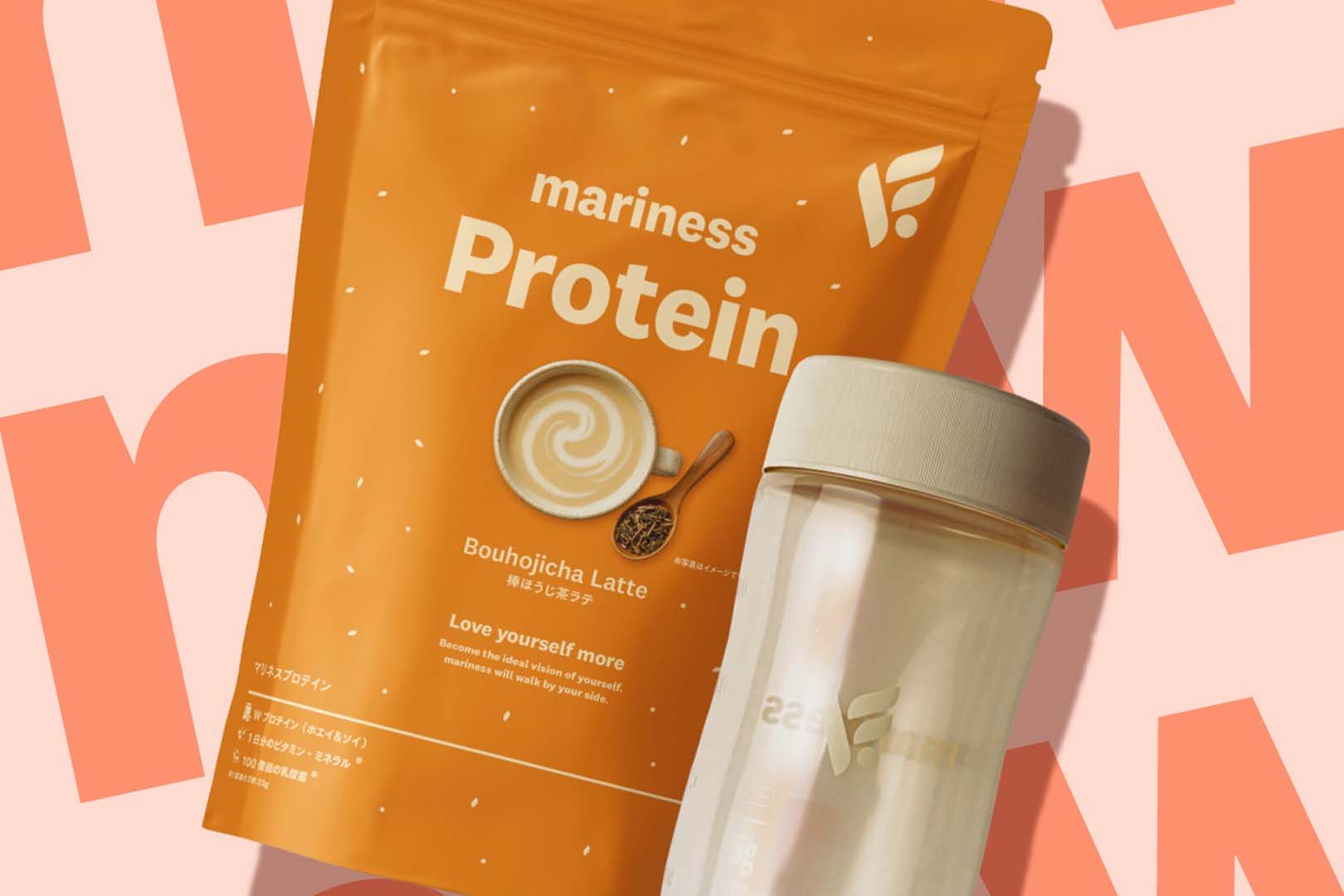 Mariness Bouhojicha Latte Protein