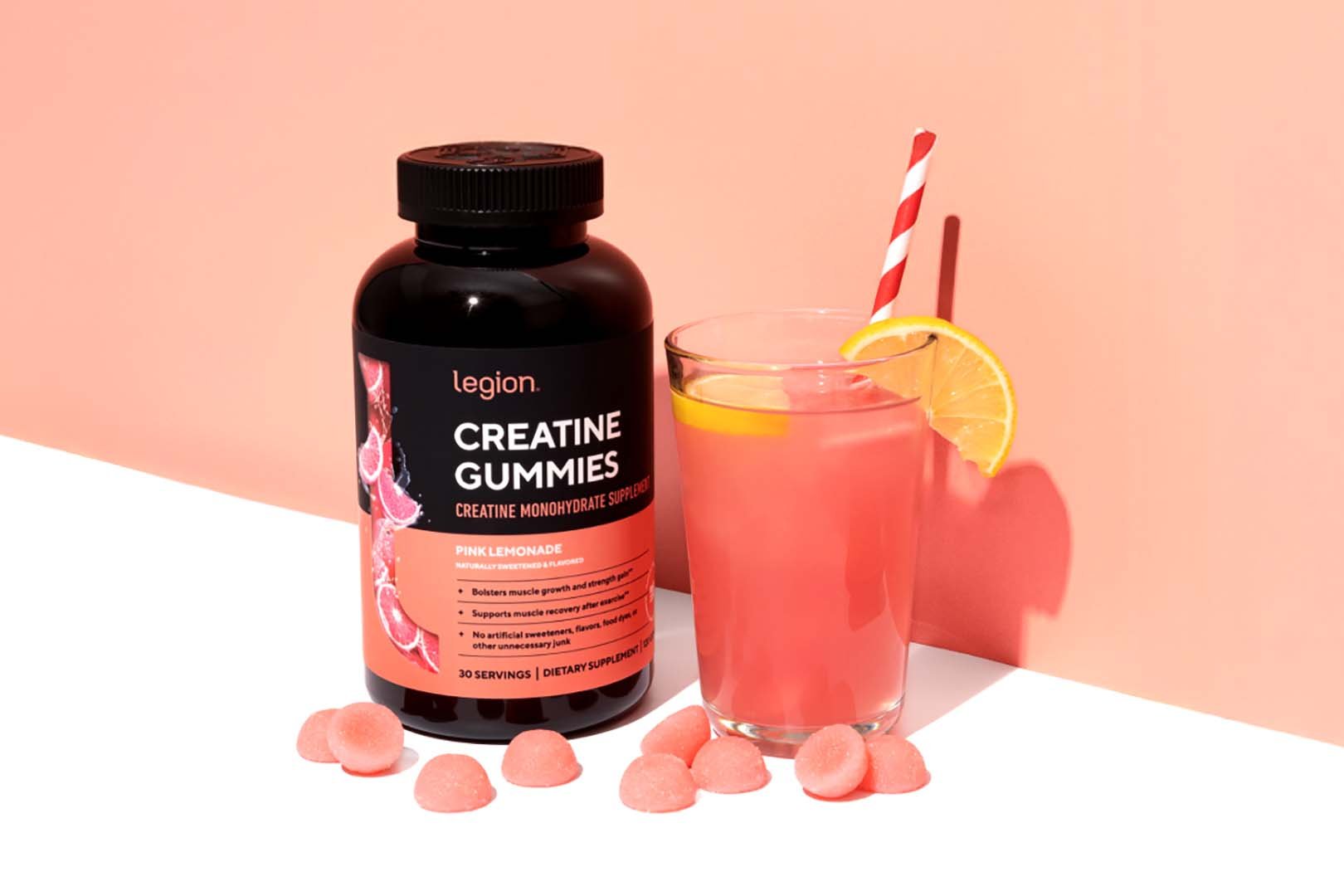 Pink Lemonade Legion Creatine Gummies