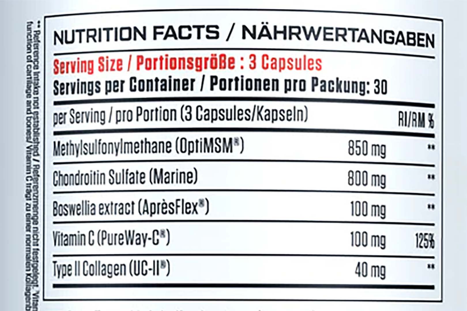 Vast Flex Pro Label