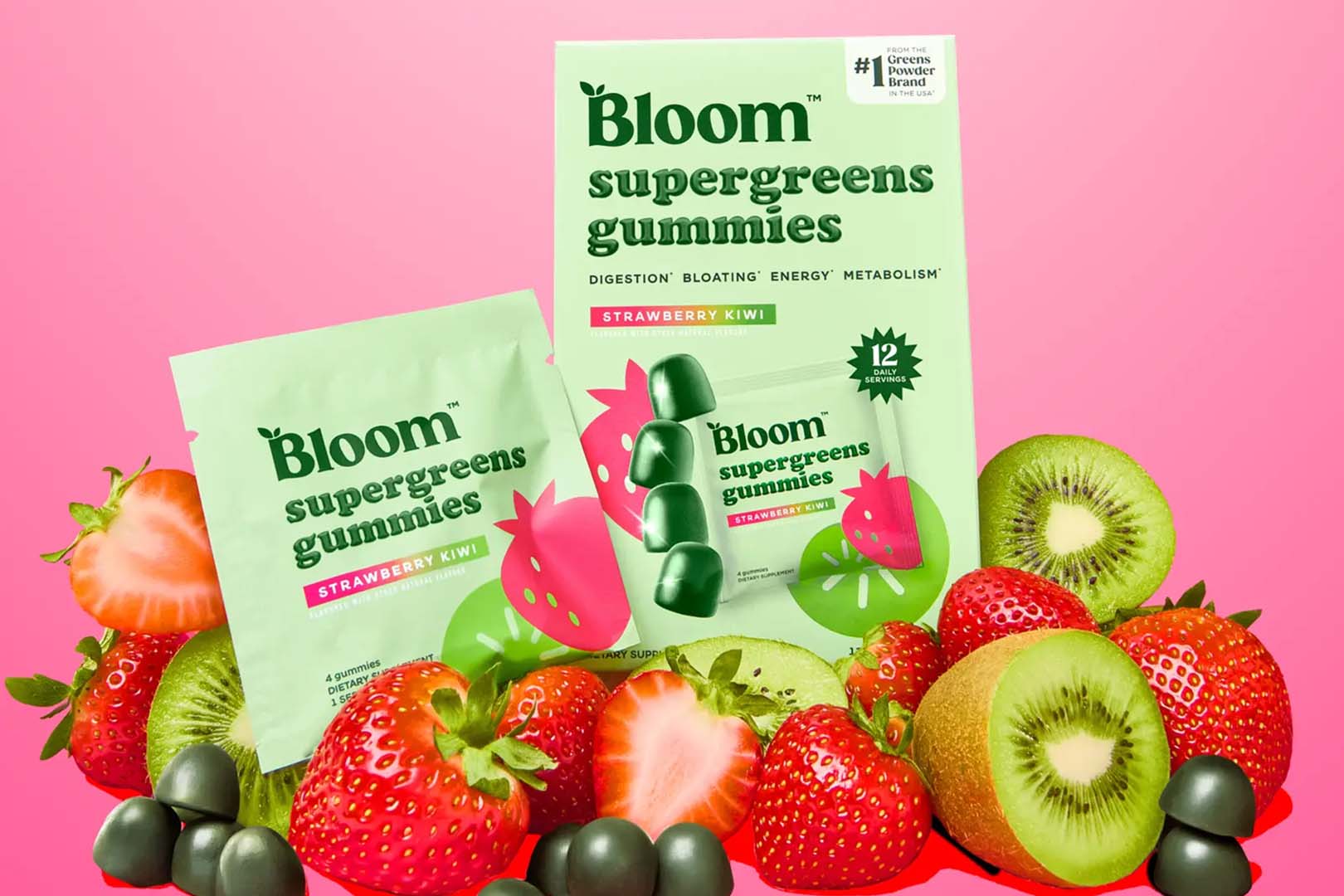 Bloom Supergreens Gummies