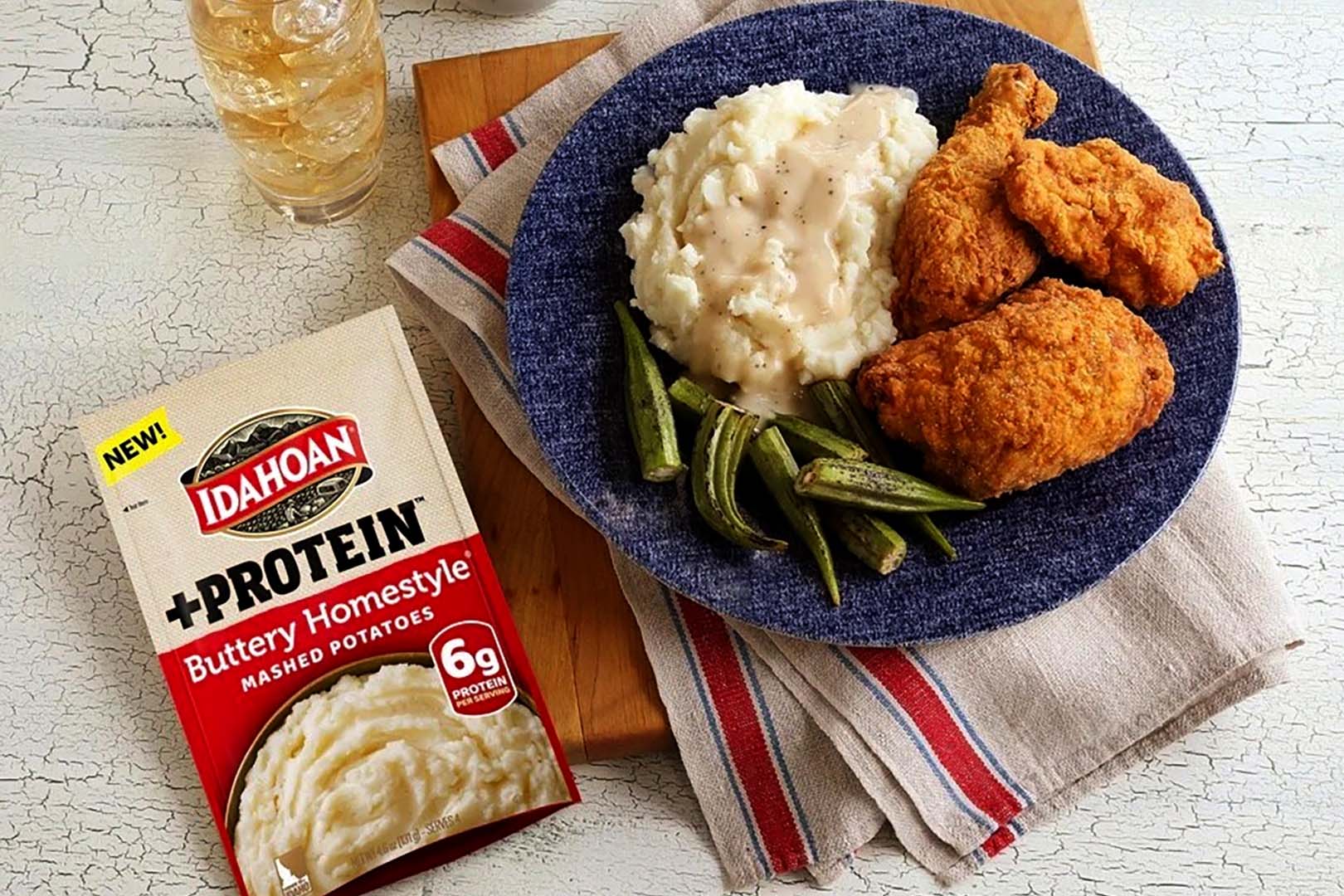 Idahoan Protein Mashed Potatoes