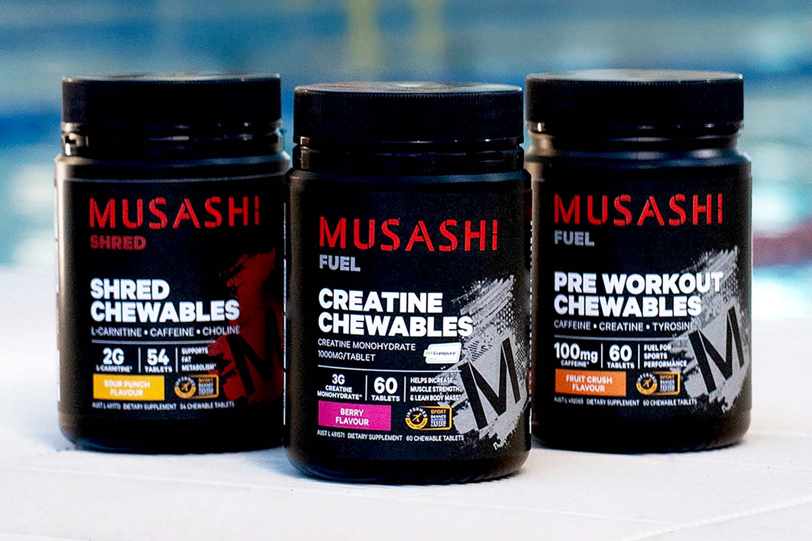 Musashi Chewable Supplements