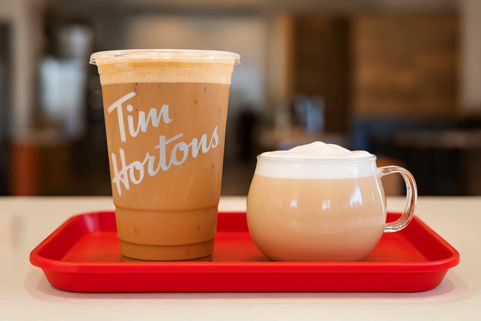 Tim Hortons Protein Lattes