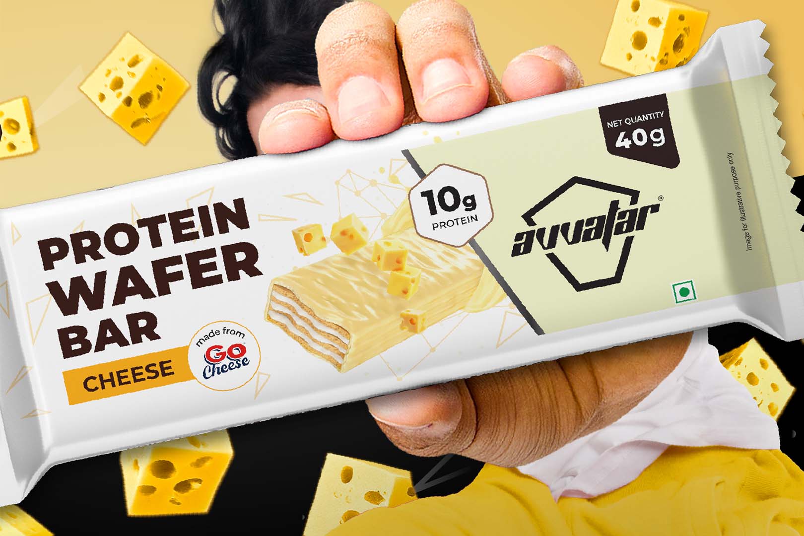 Avvatar Cheese Protein Wafer