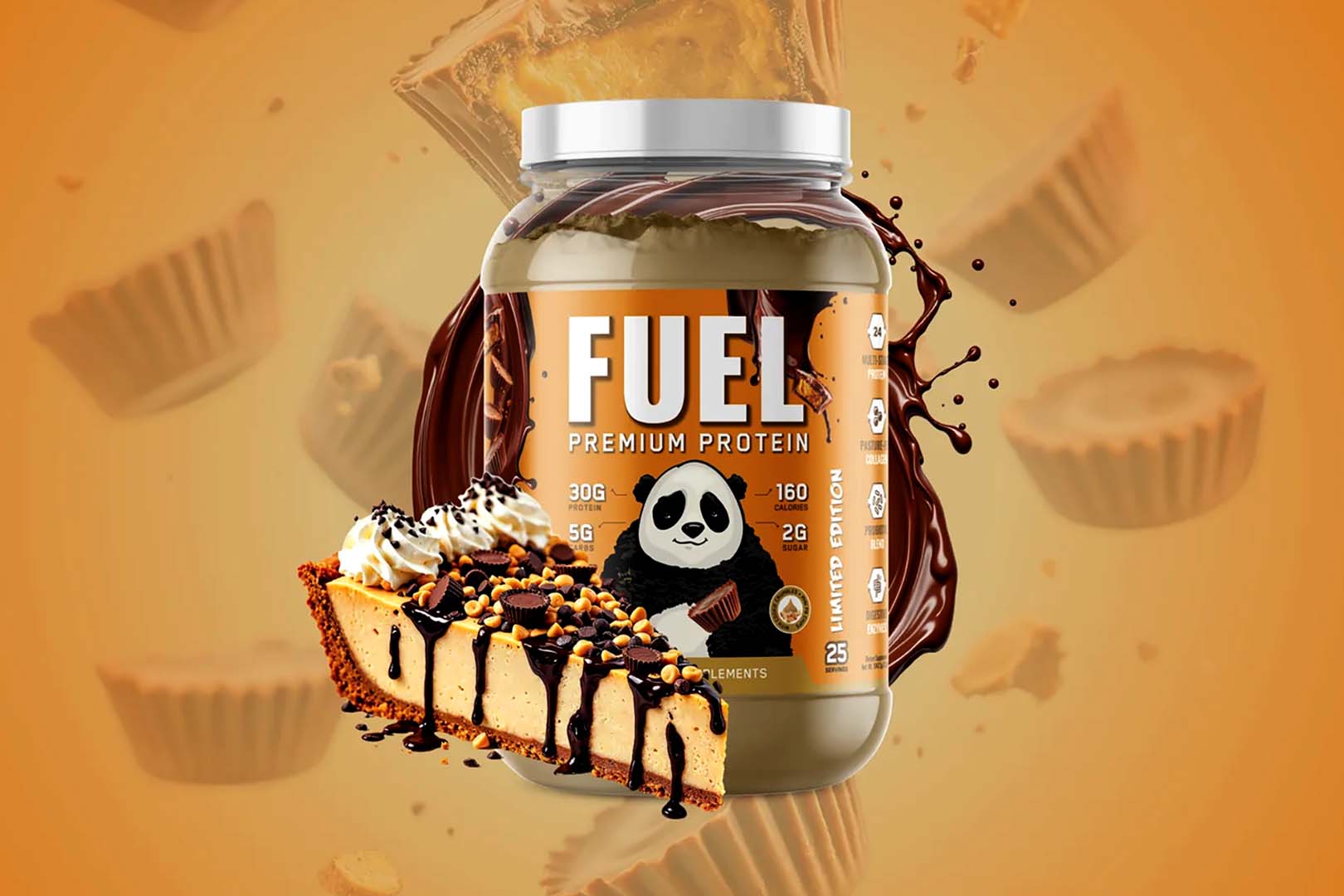 Chocolate Peanut Butter Crumble Panda Fuel Protein