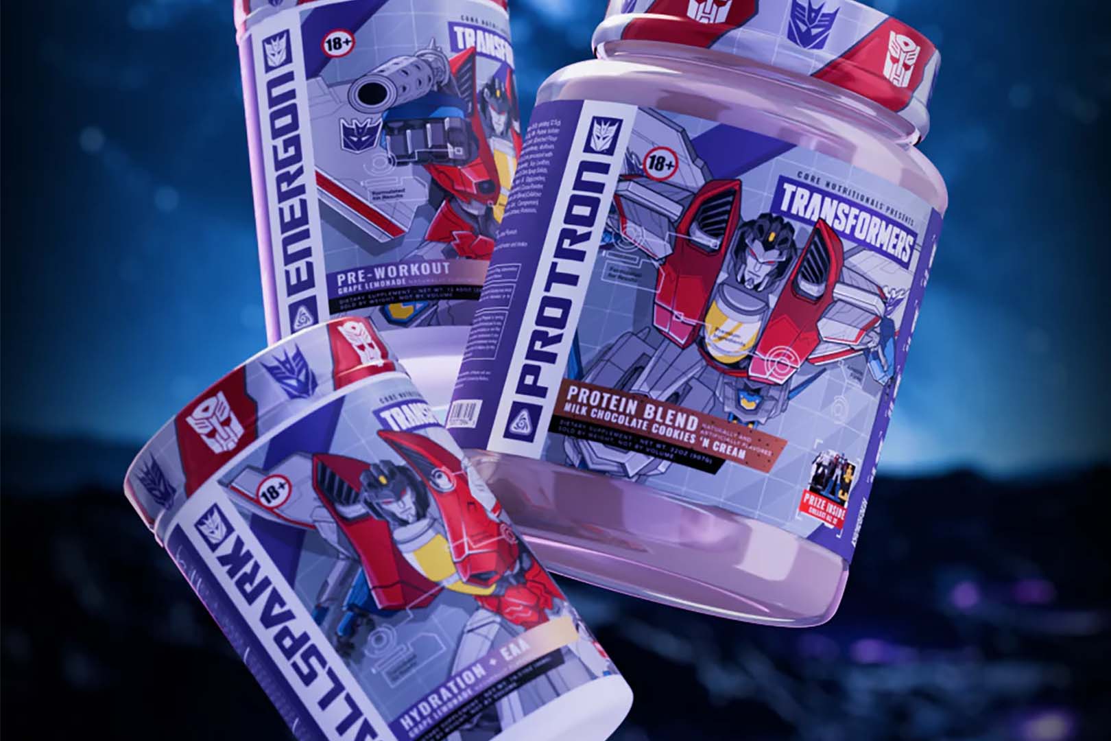 Core Nutritionals Launches Starscream Products