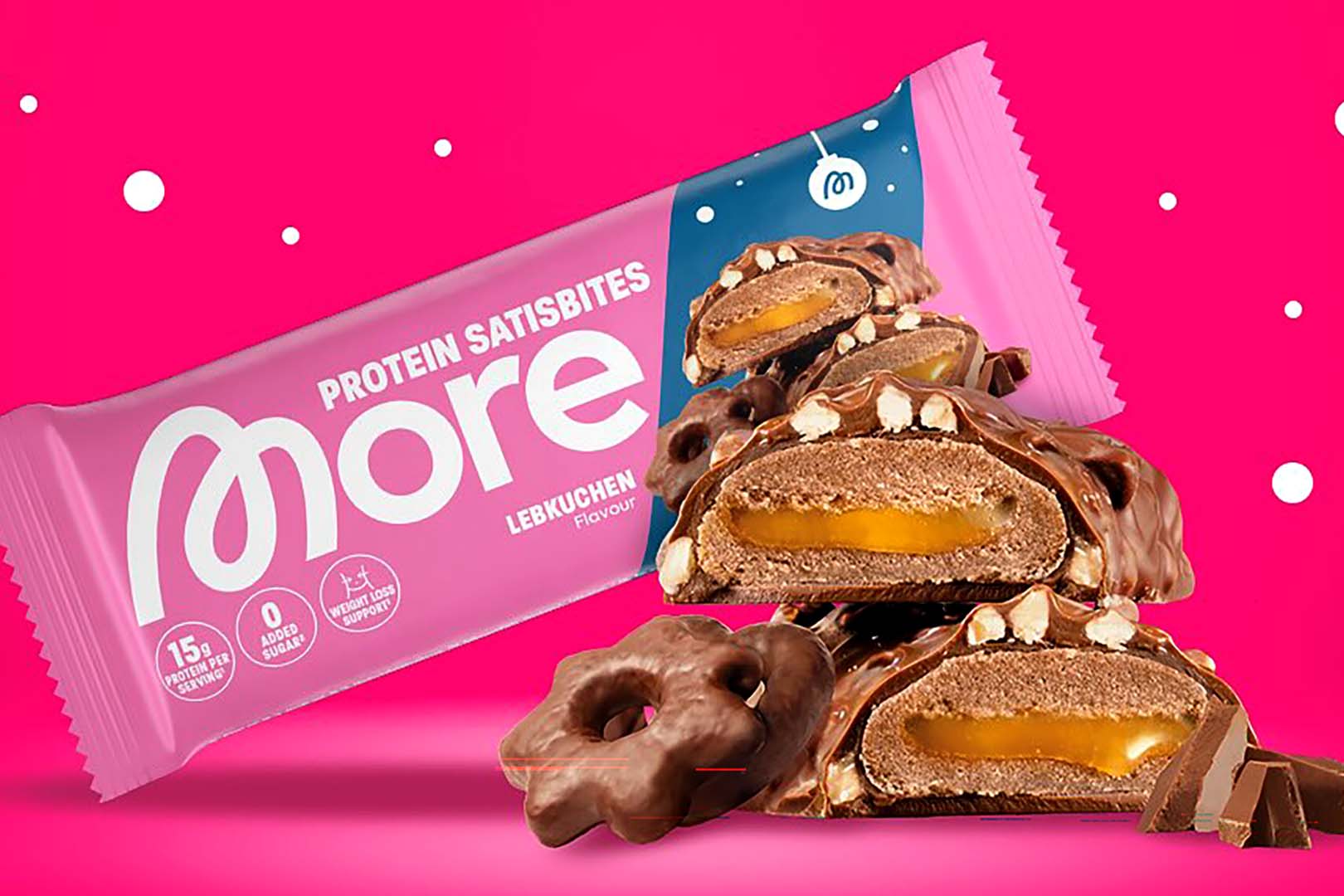 Gingerbread More Protein Satisbites