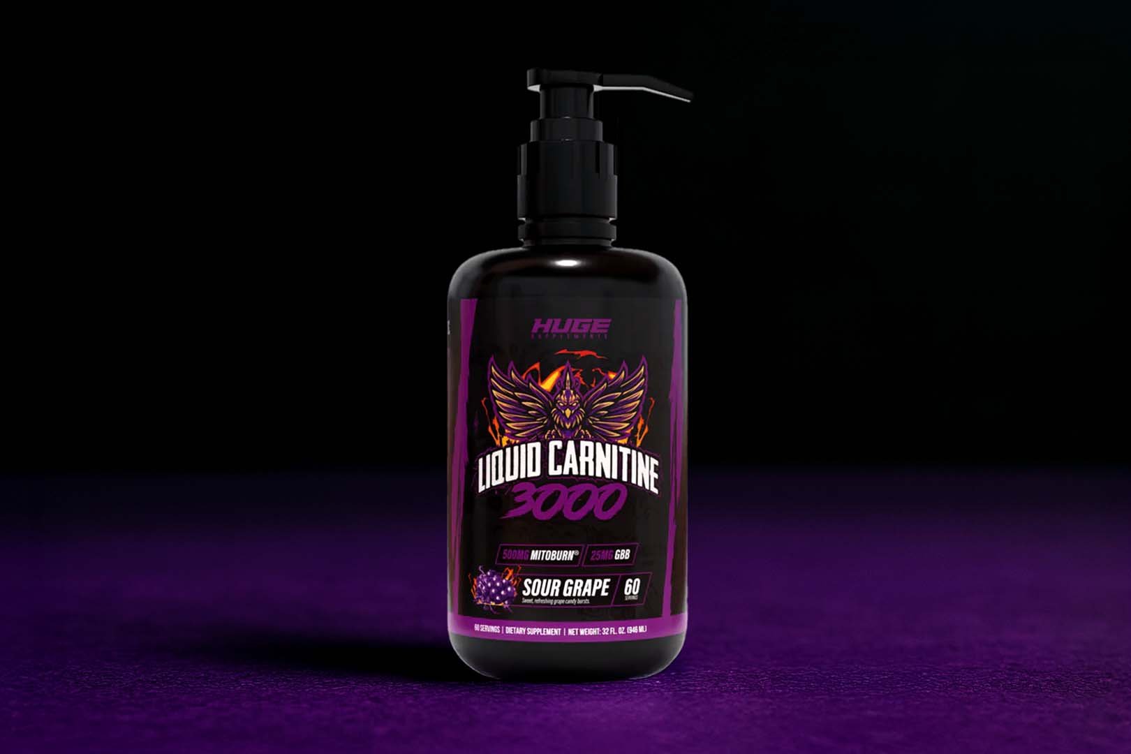 Huge Supplements Liquid Carnitine 3000