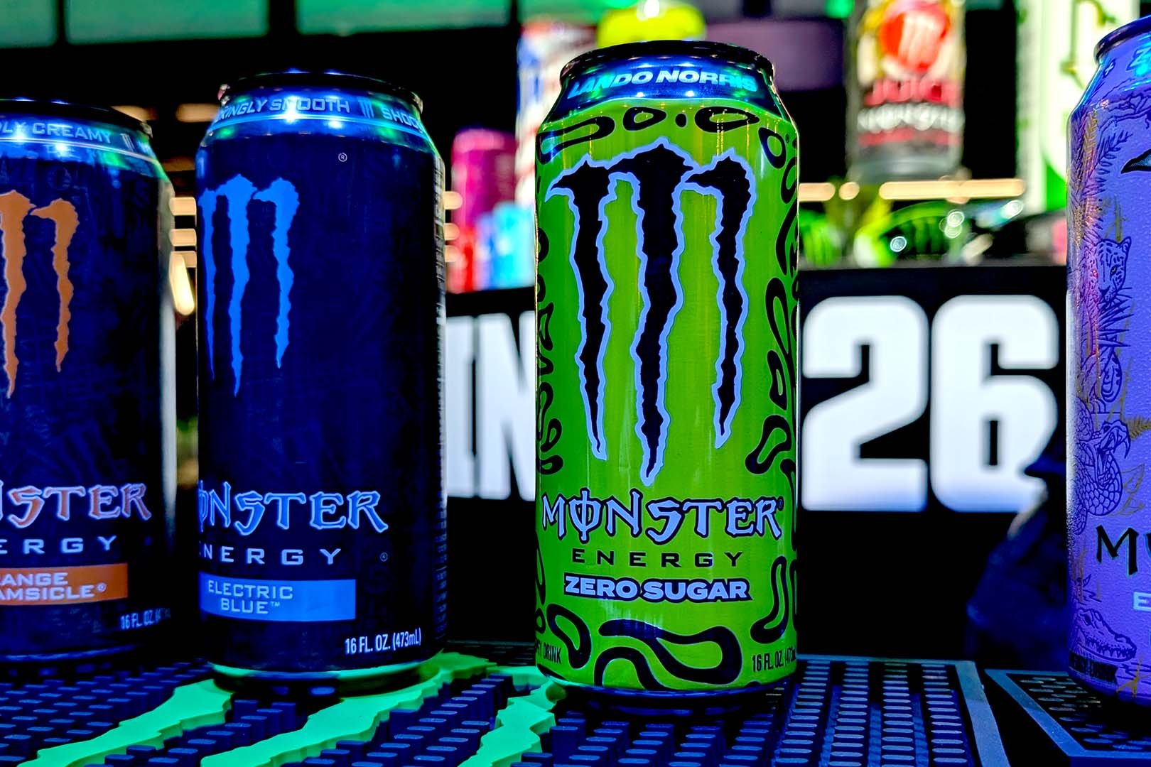Lanod Norris Monster Energy Now In America