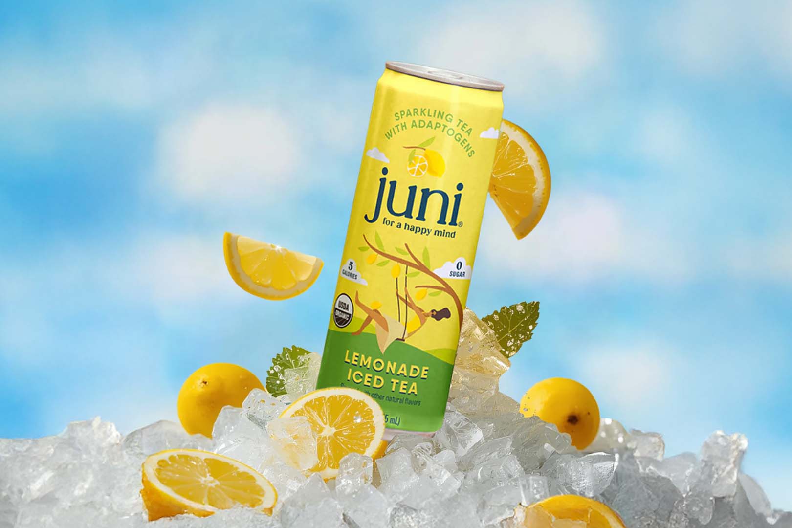 Lemonade Iced Tea Juni Drink