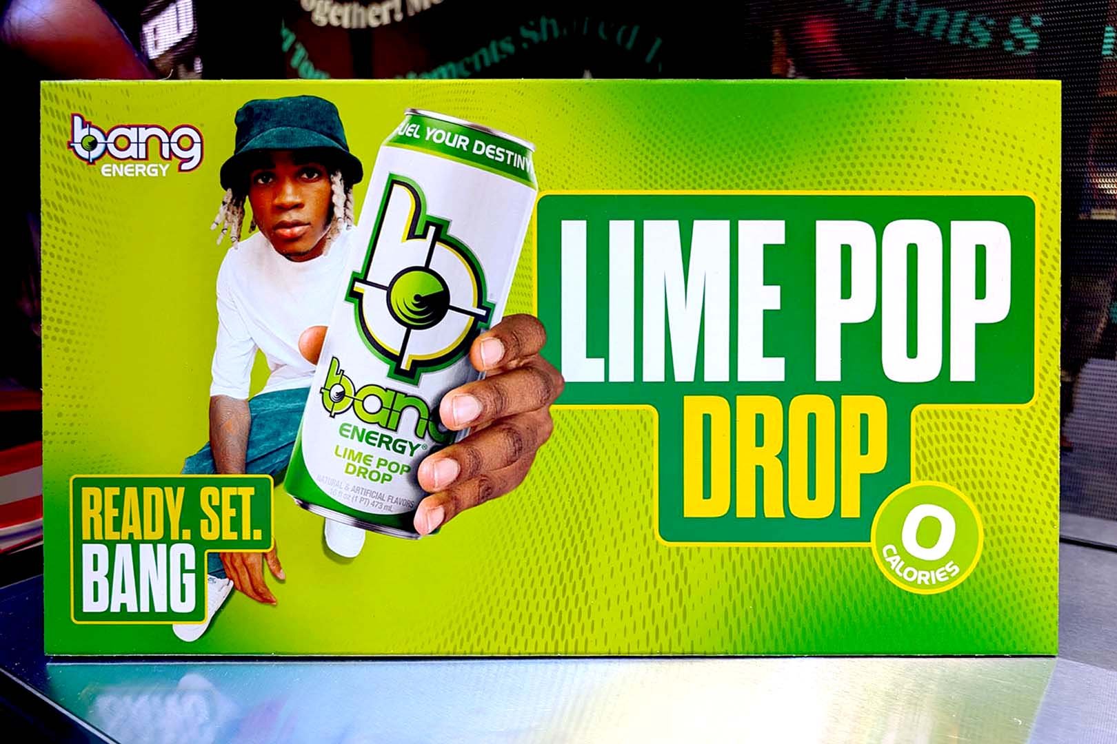 Lime Pop Drop Bang Energy Drink