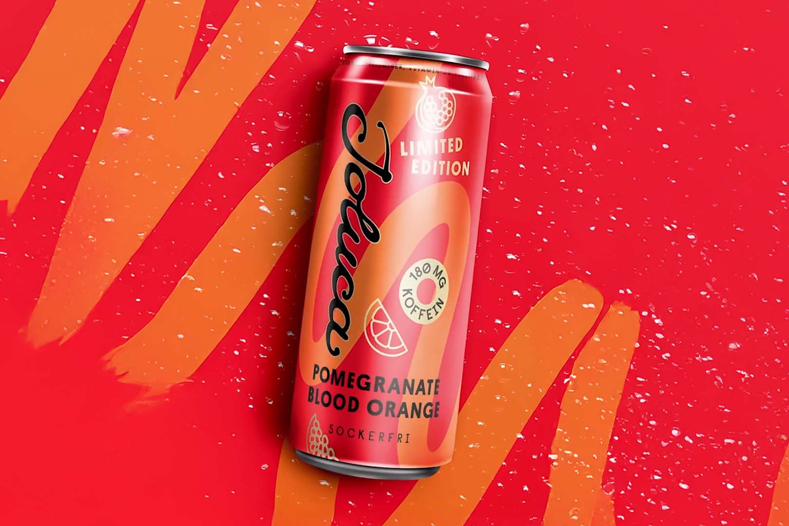 Pomegranate Blood Orange Joluca Energy Drink