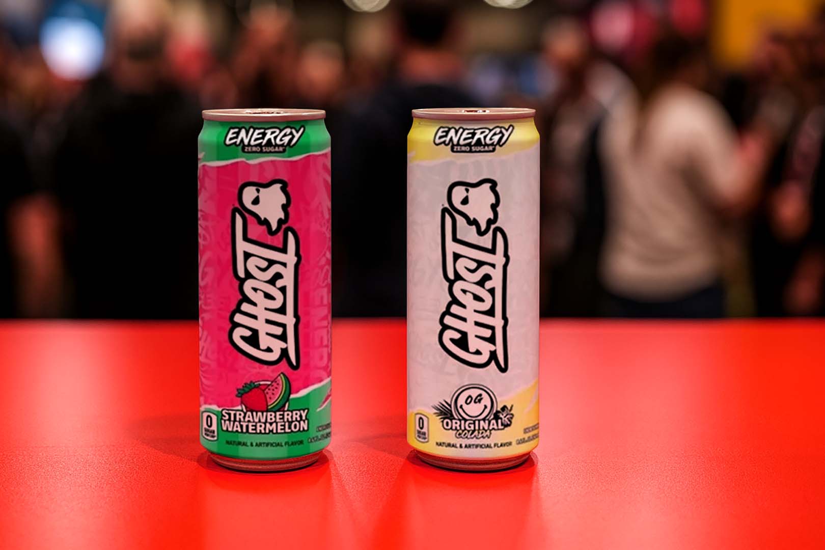 Strawberry Watermelon And Original Colada Ghost Energy