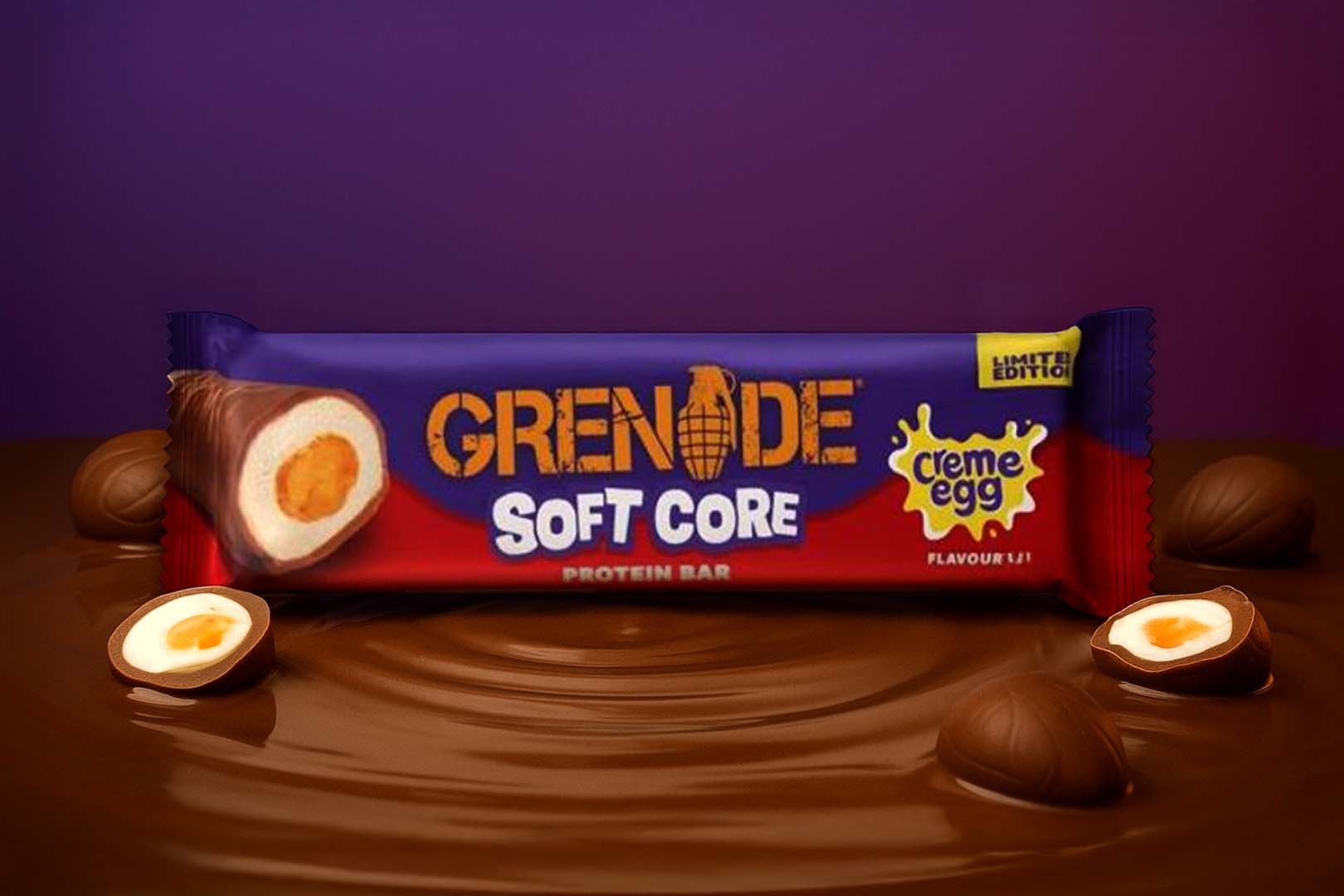Grenade Soft Core Protein Bar Cadbury Creme Egg