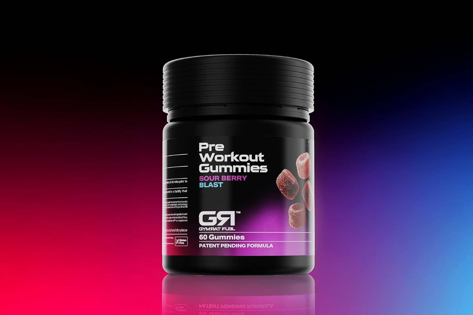 Gymrat Fuel Pre Workout Gummies