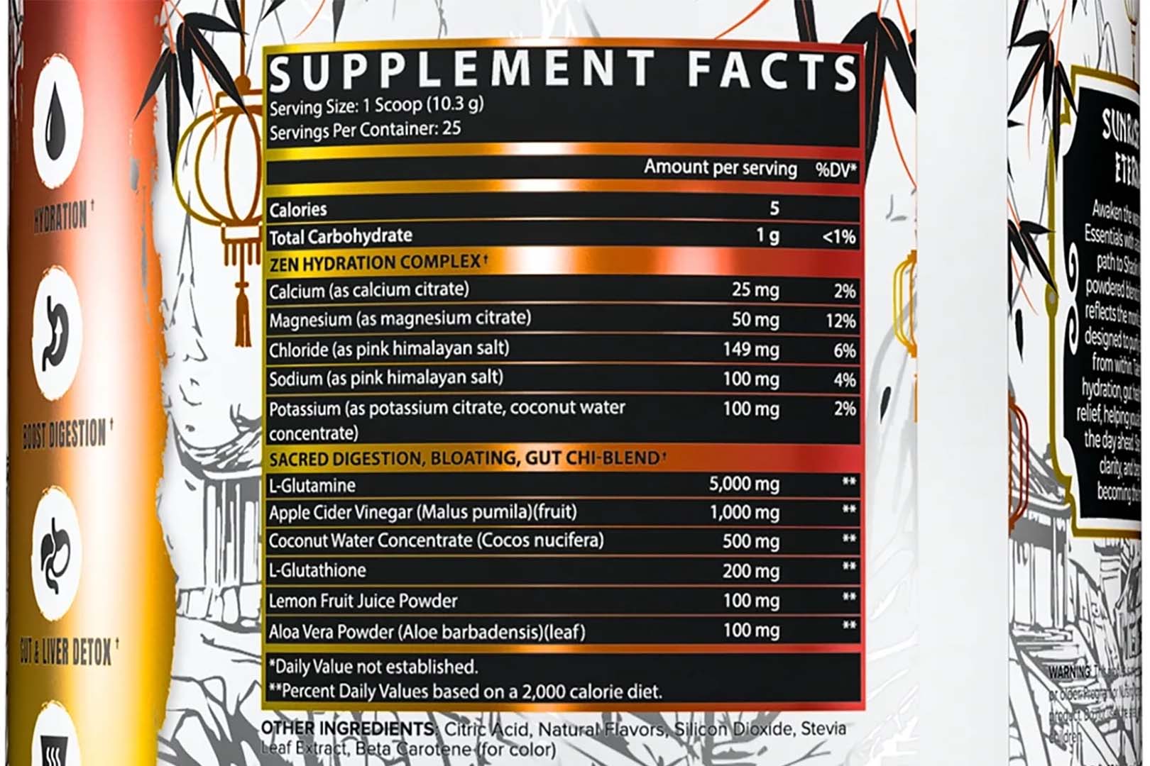 I Am Immortal Morning Essentials Label