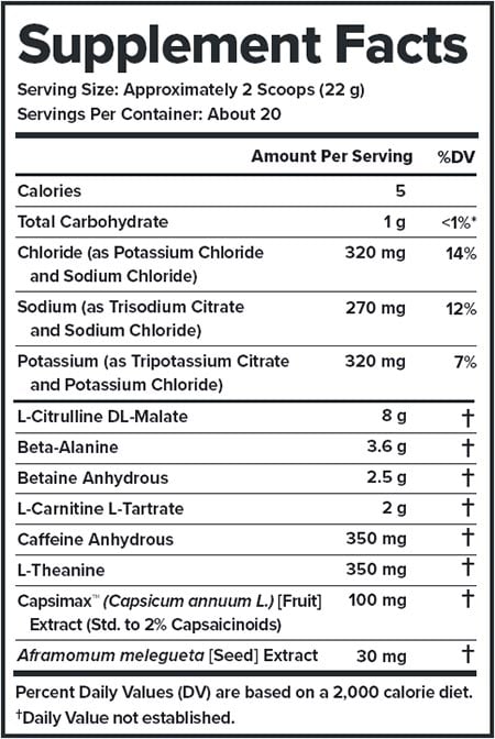 Legion Pulse Burn Label