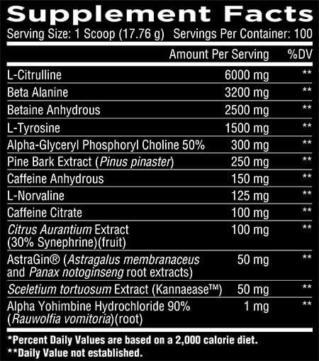 Merica Labz 1776 Pre Label
