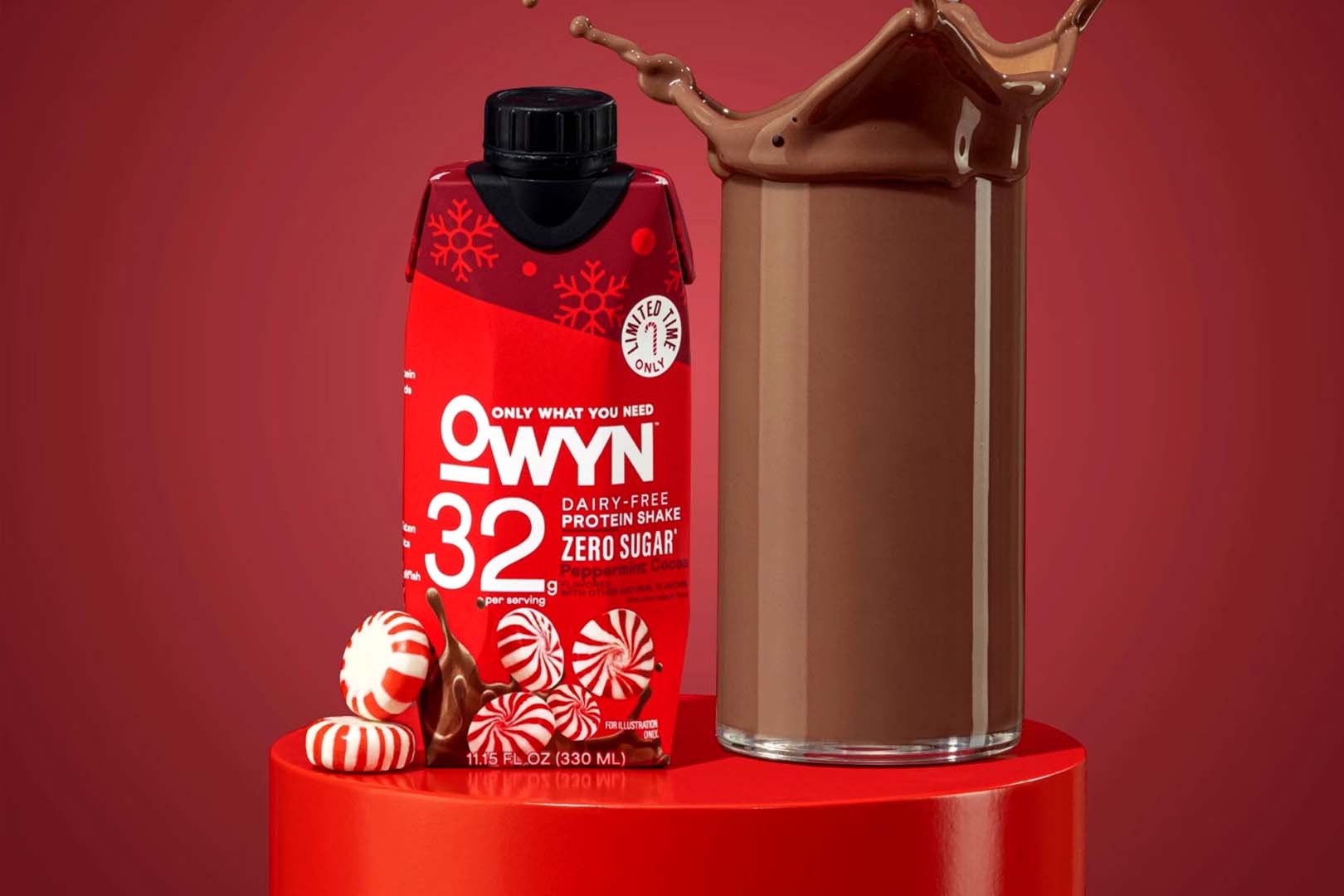 Owyn Peppermint Protein Shake