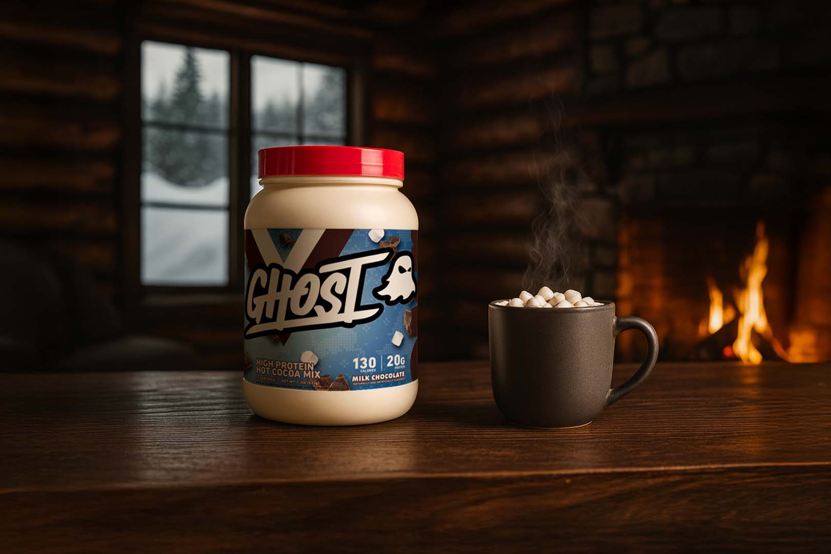 Return 25 Ghost Hot Cocoa Protein