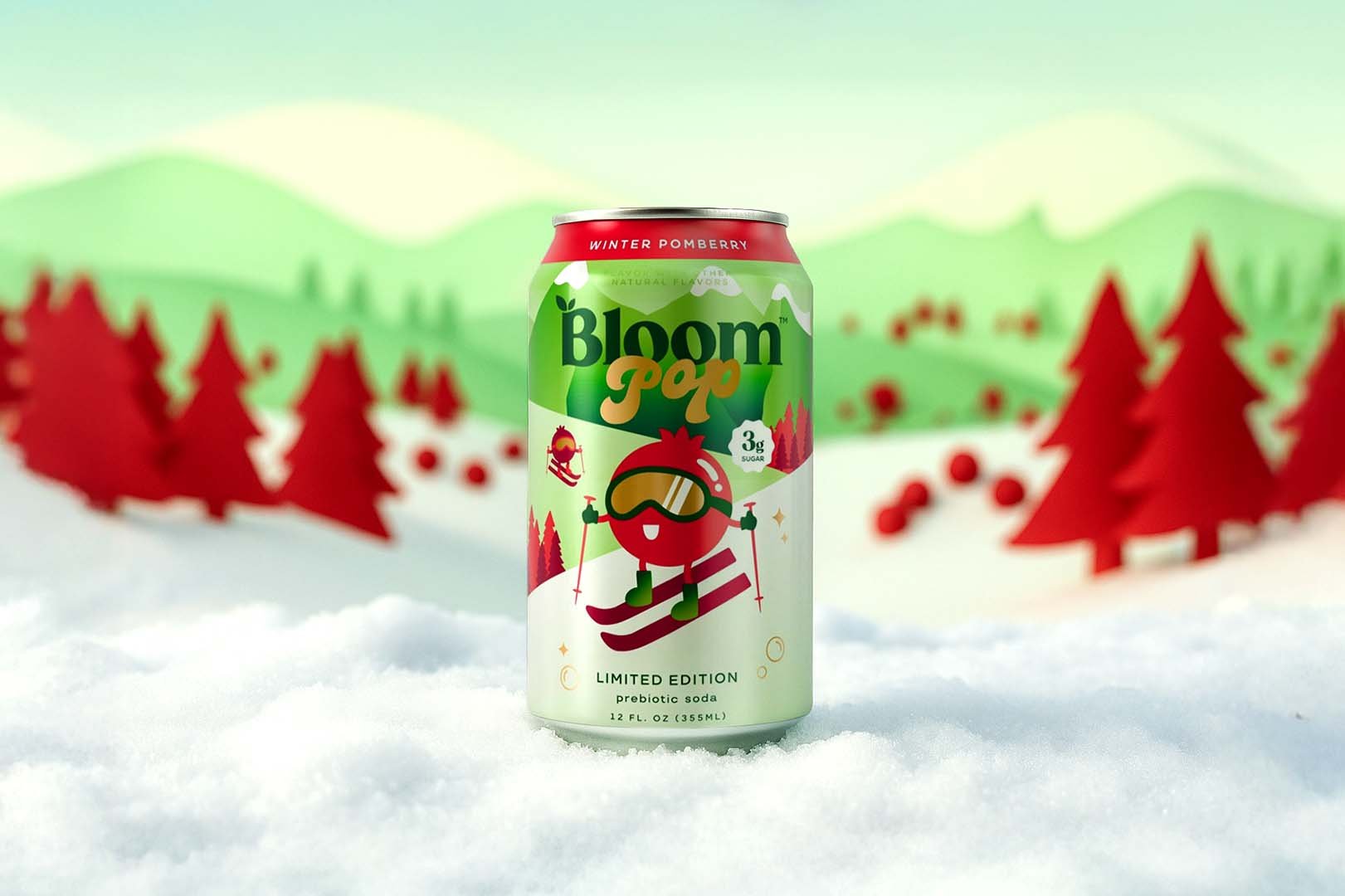 Winter Pomberry Bloom Pop