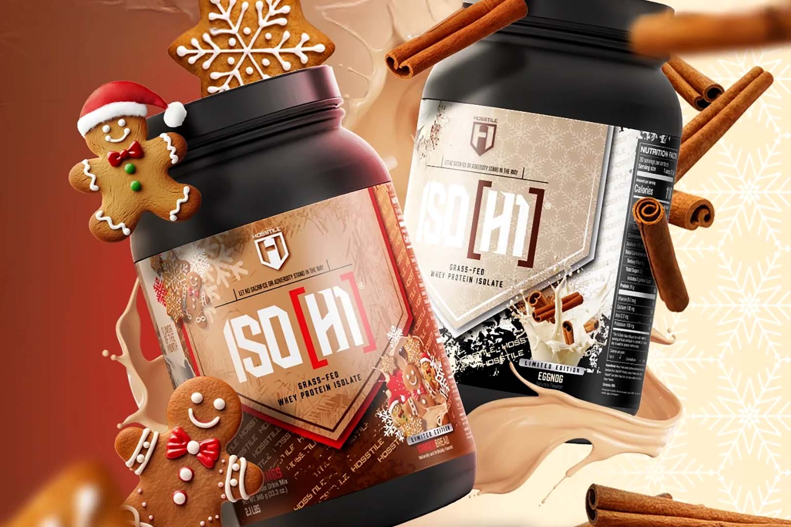 Hosstile Gingerbread Eggnog Iso Protein