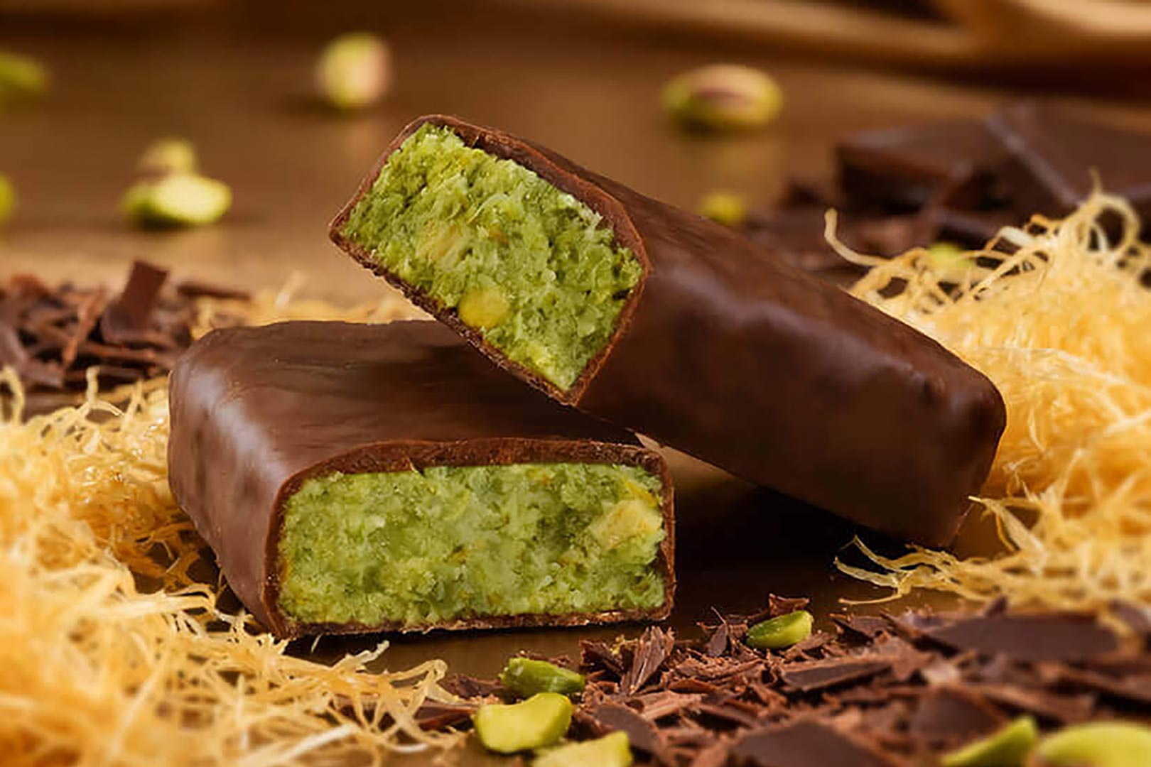 Life Pro Dubai Chocolate Protein Bar