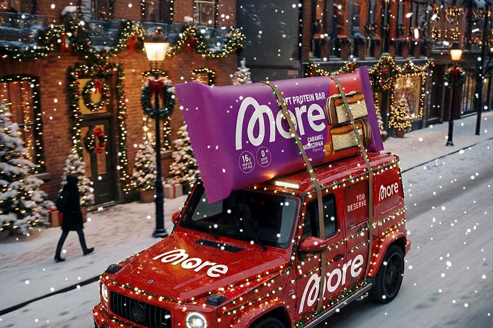 More Nutrition Caramel Marzipan Soft Protein Bar