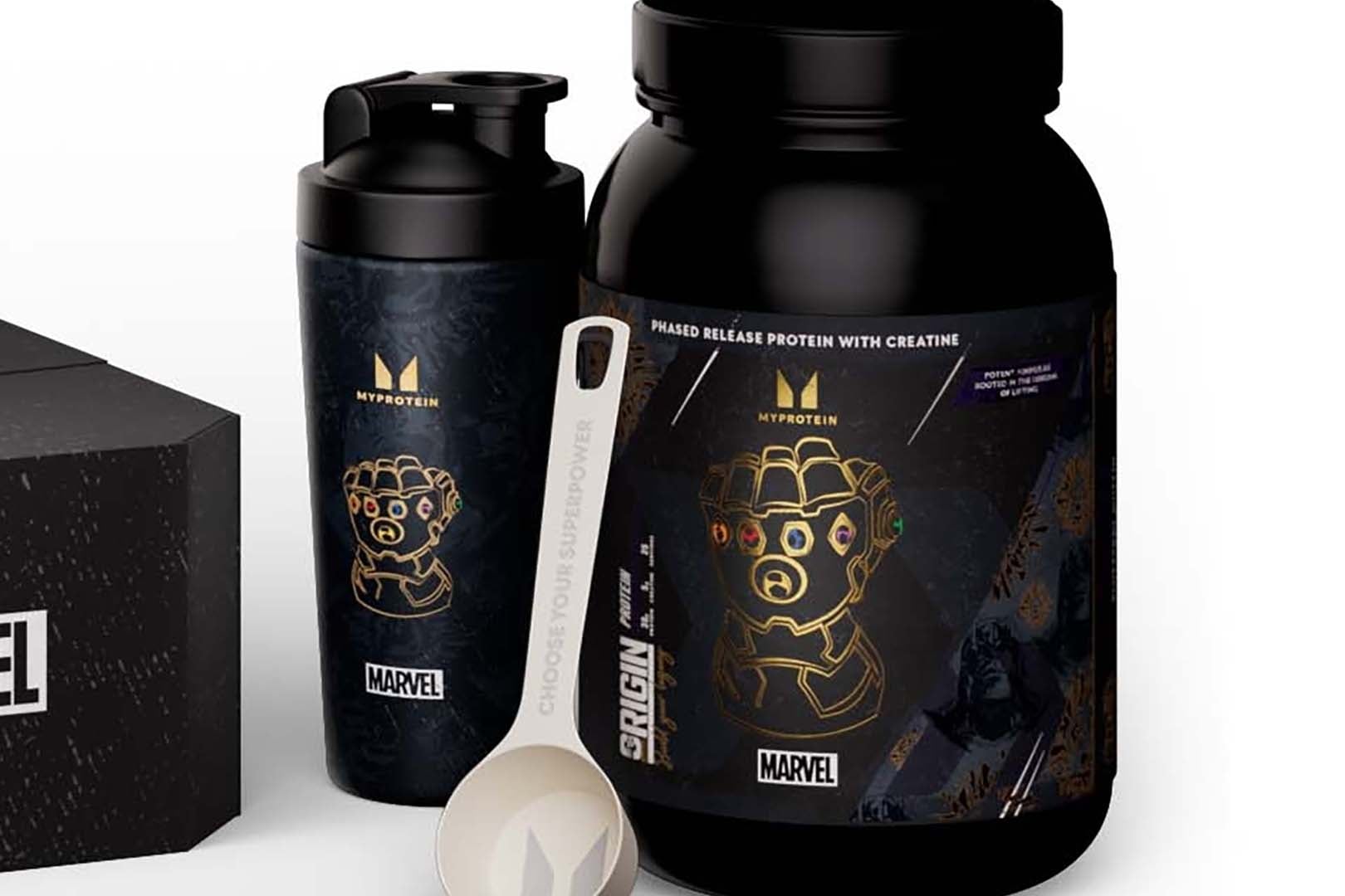 Myprotein X Thanos Origin Protein Powder