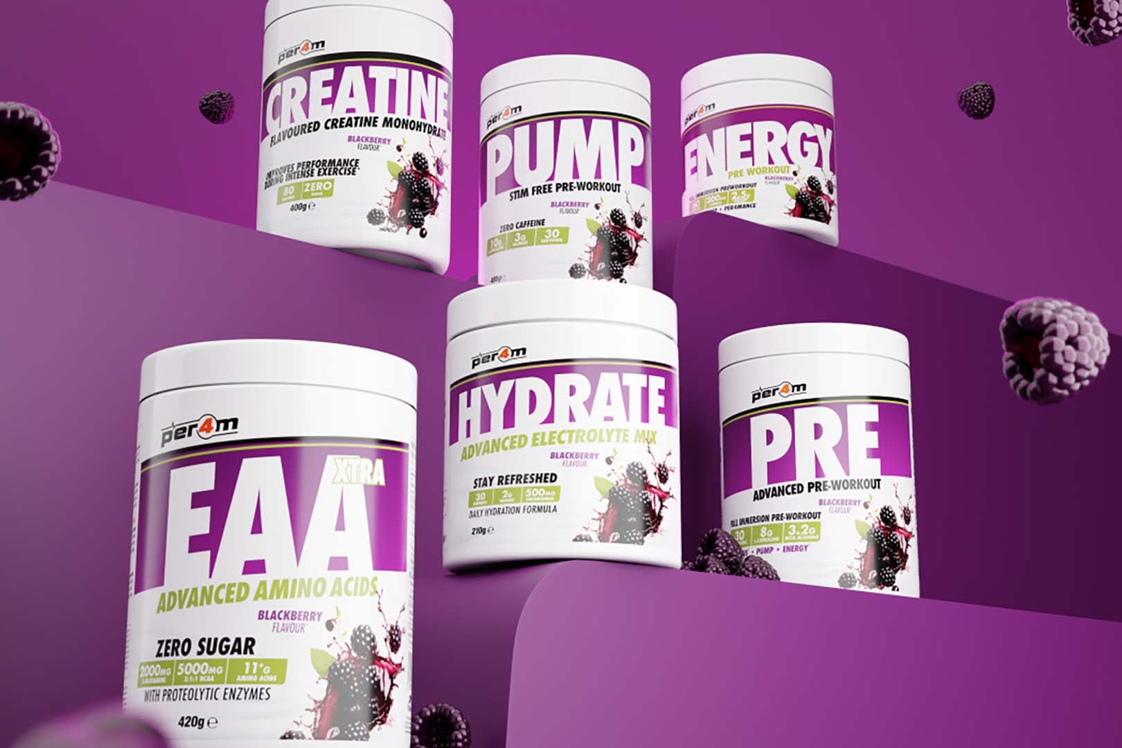 Per4m Blackberry Flavor Series