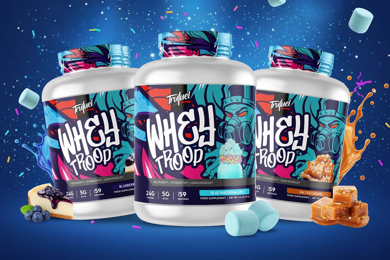 Trufuel Whey Troop New Flavors