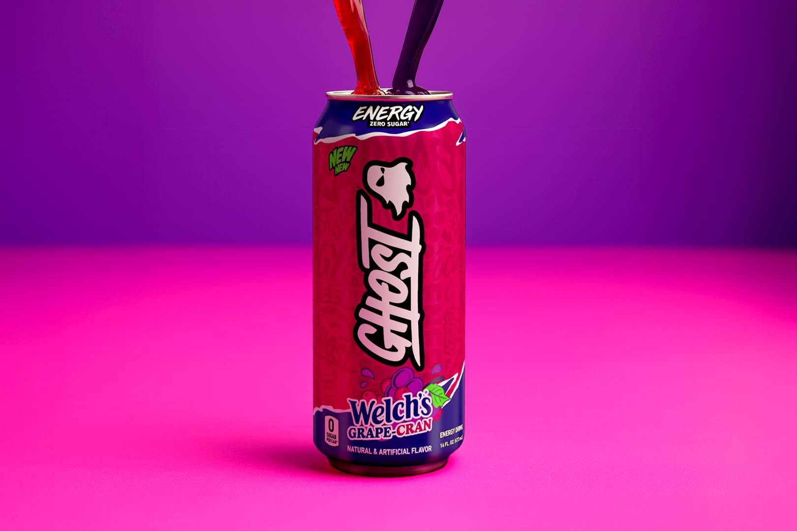 Welchs Grape Cran Ghost Energy Drink