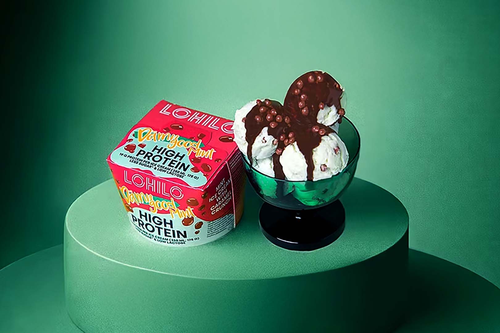 Lohilo Damn Good Mint Protein Ice Cream