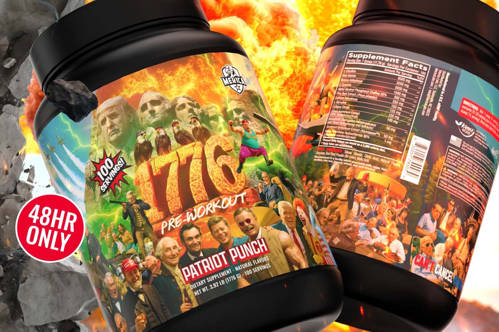 Merica Labz 1776 Half Price