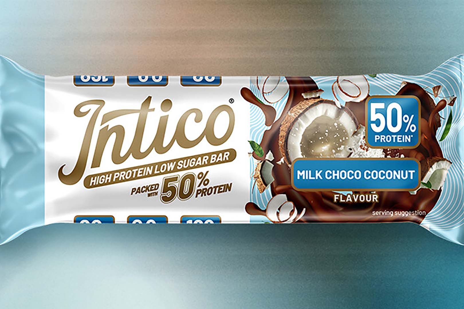 Milk Chocolate Coconut Intico High Protein 50 Percent