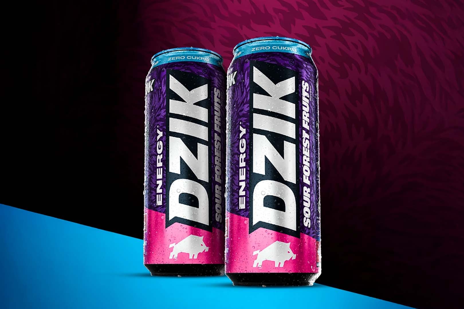 Permanent Sour Forest Fruits Dzik Energy Drink