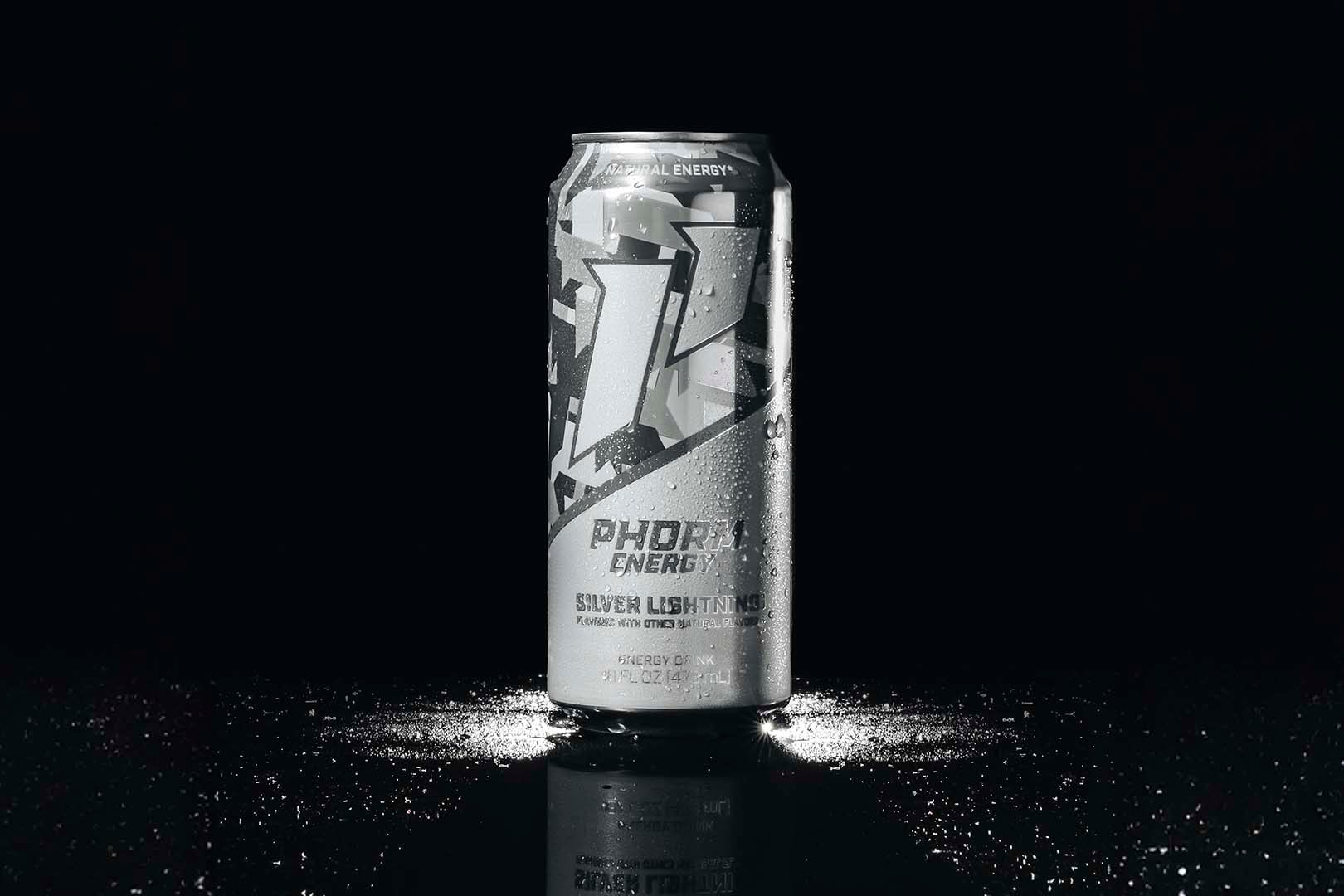 Silver Lightning Phorm Energy Drink
