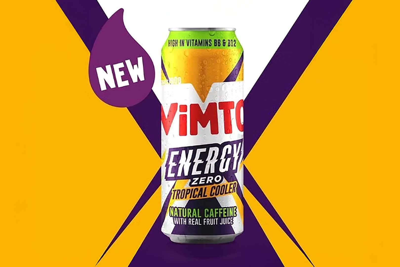 Tropical Cooler Vimto Energy Drink