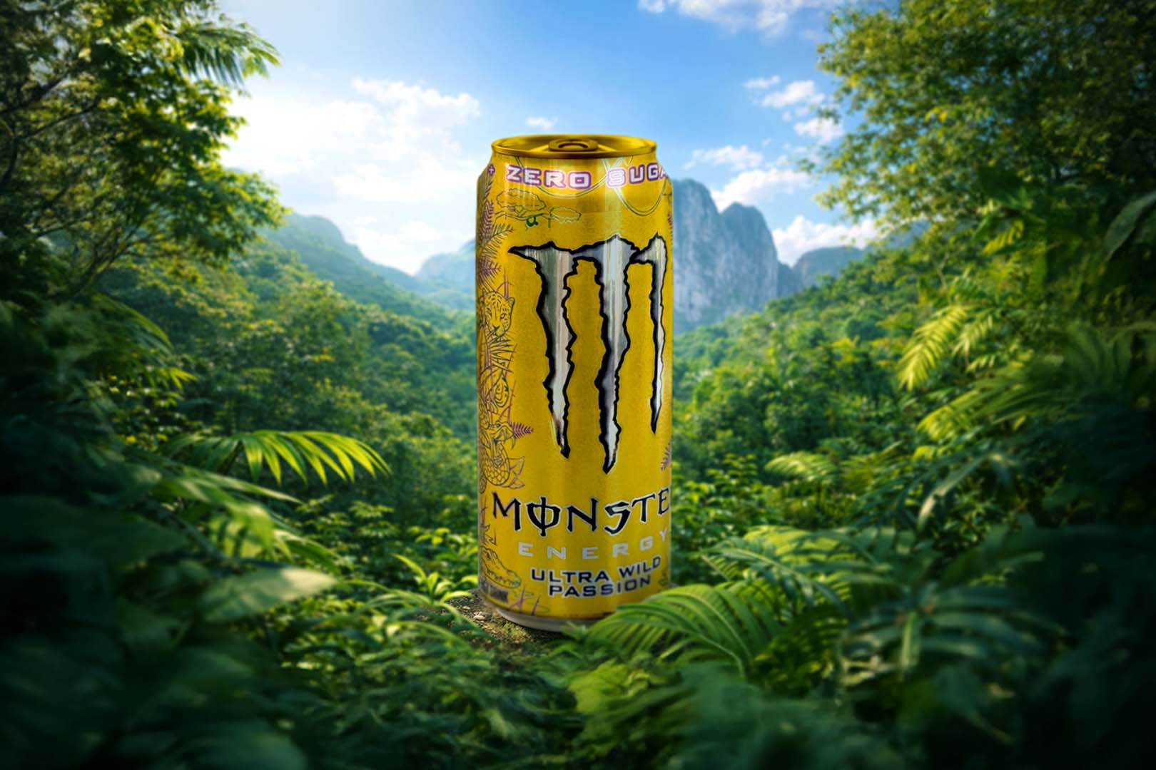 Yellow Design Monster Ultra Wild Passion
