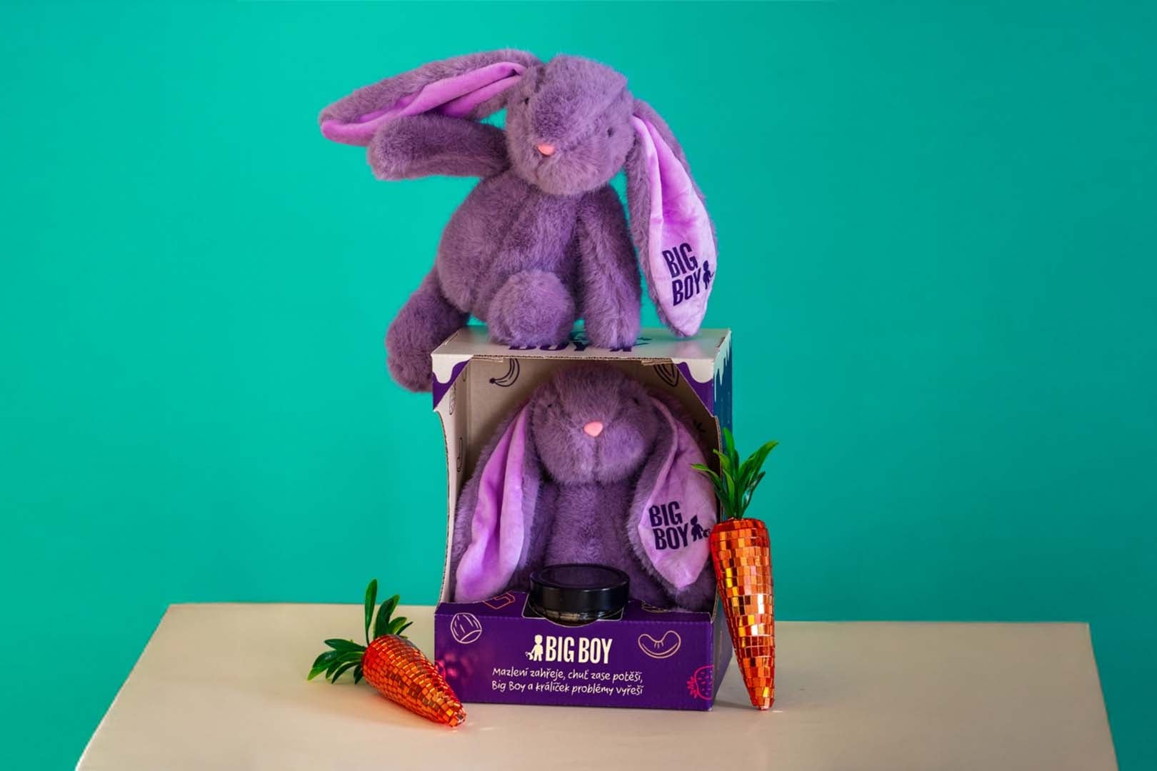 Big Boy Valentines Day Plush