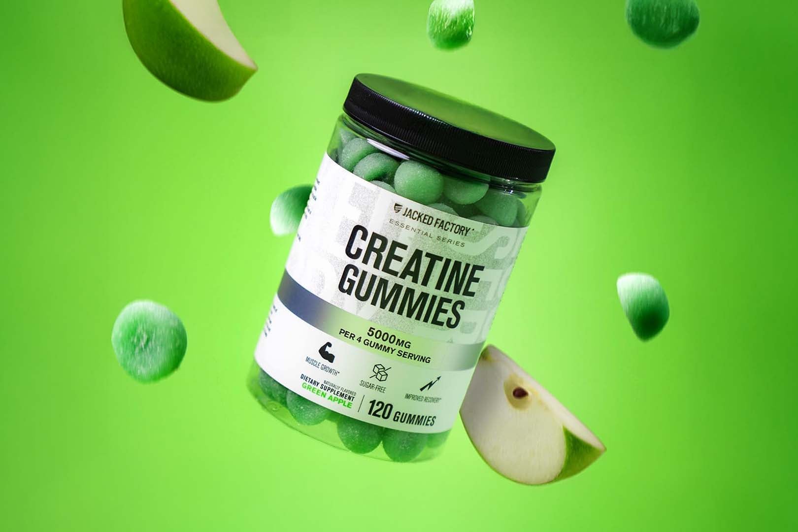 Jacked Factory Sugar Free Creatine Gummies