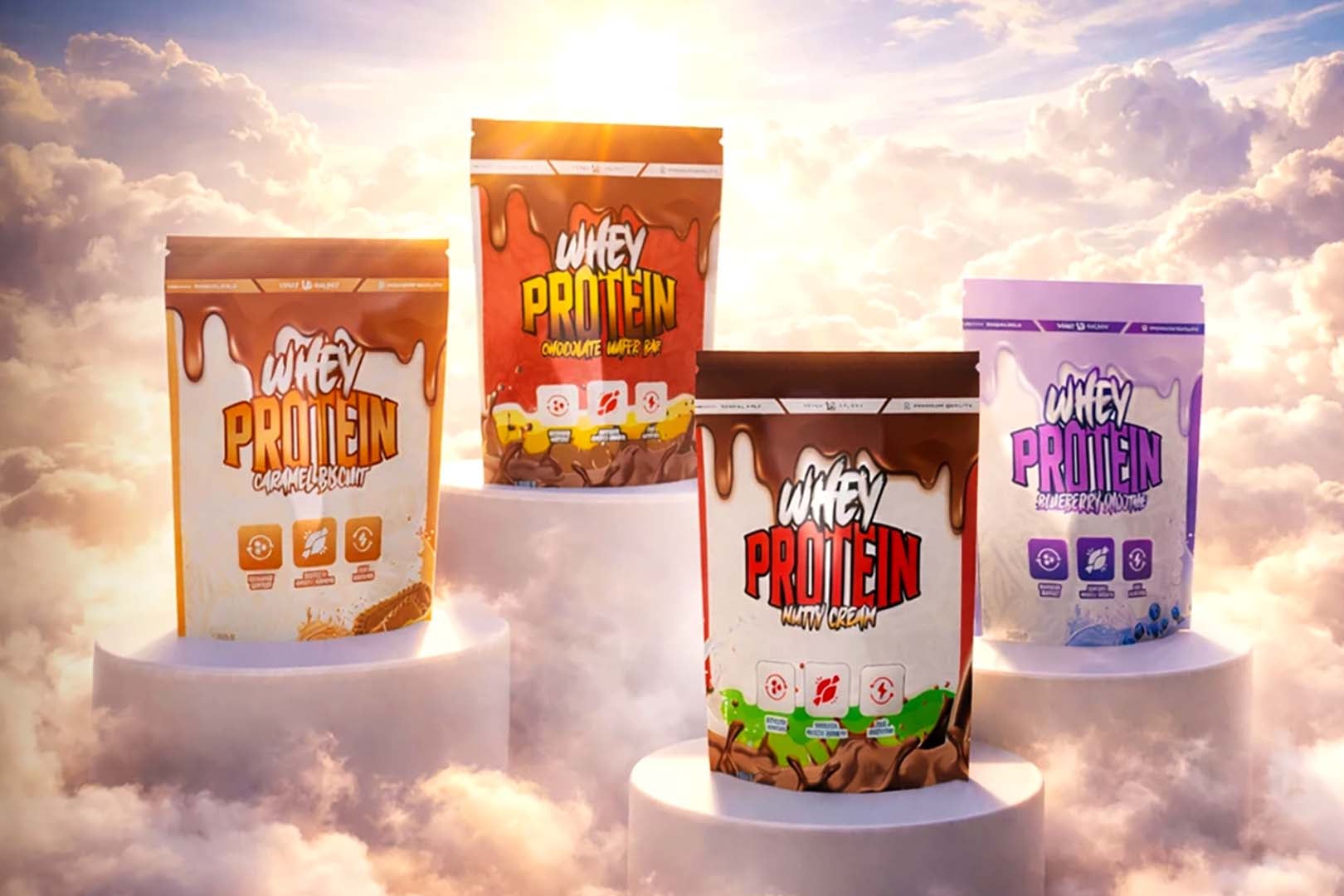 Veiny Galaxy Whey Protein Nutty Cream