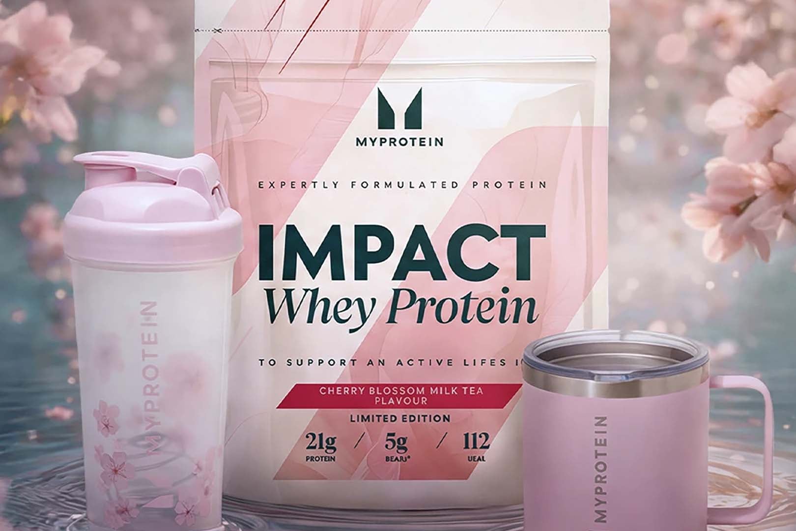 China launches Myprotein's Cherry Blossom Milk Tea Whey Protein