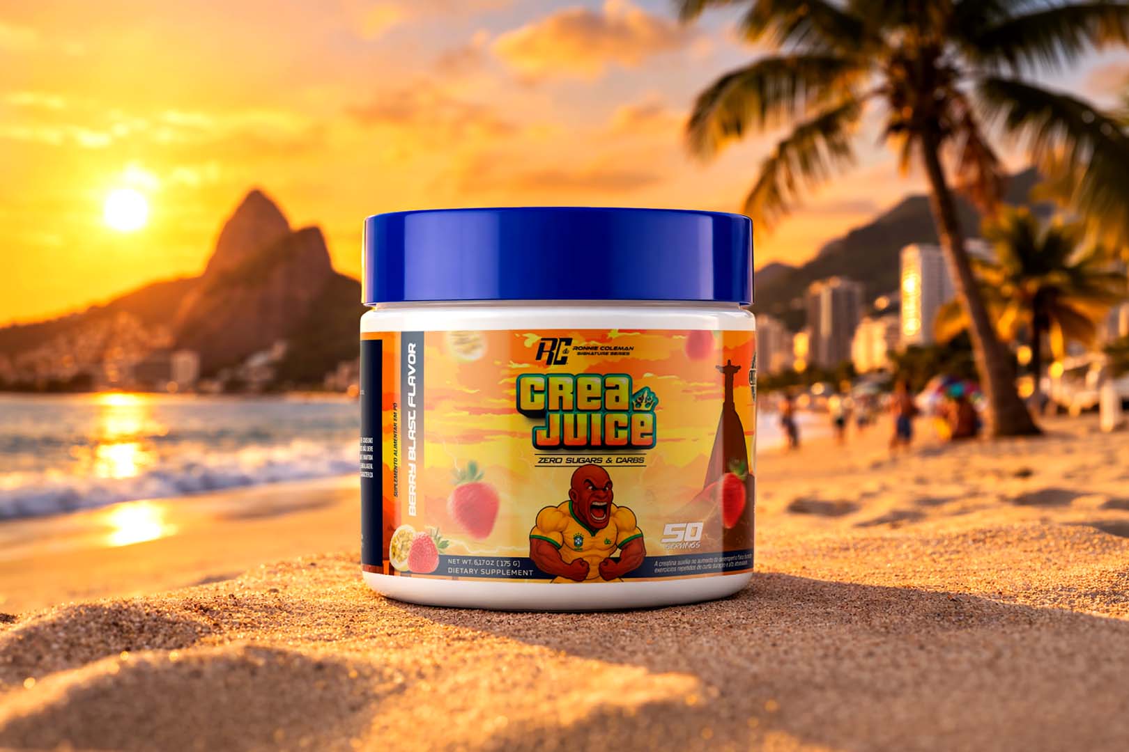 Ronnie Coleman Signature Series launches Creajuice in Brazil