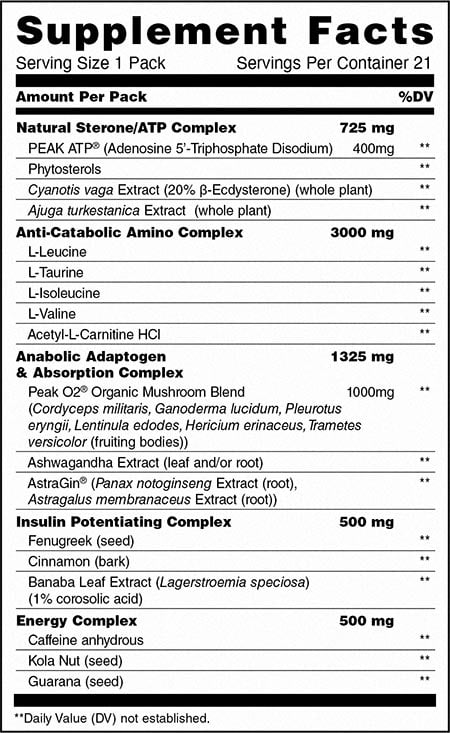 Animal M Stak 26 Label