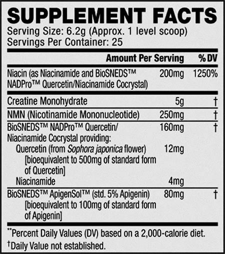 Cellucor Creatine Nad Label