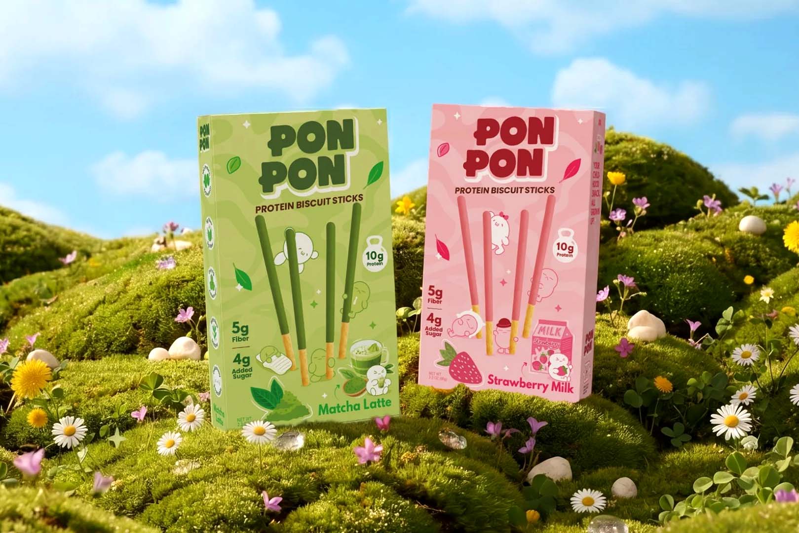 Where to buy Pon Pon Snacks Protein Biscuit Sticks