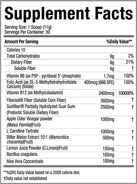 Muscle Sport Fiber Lean Am Label