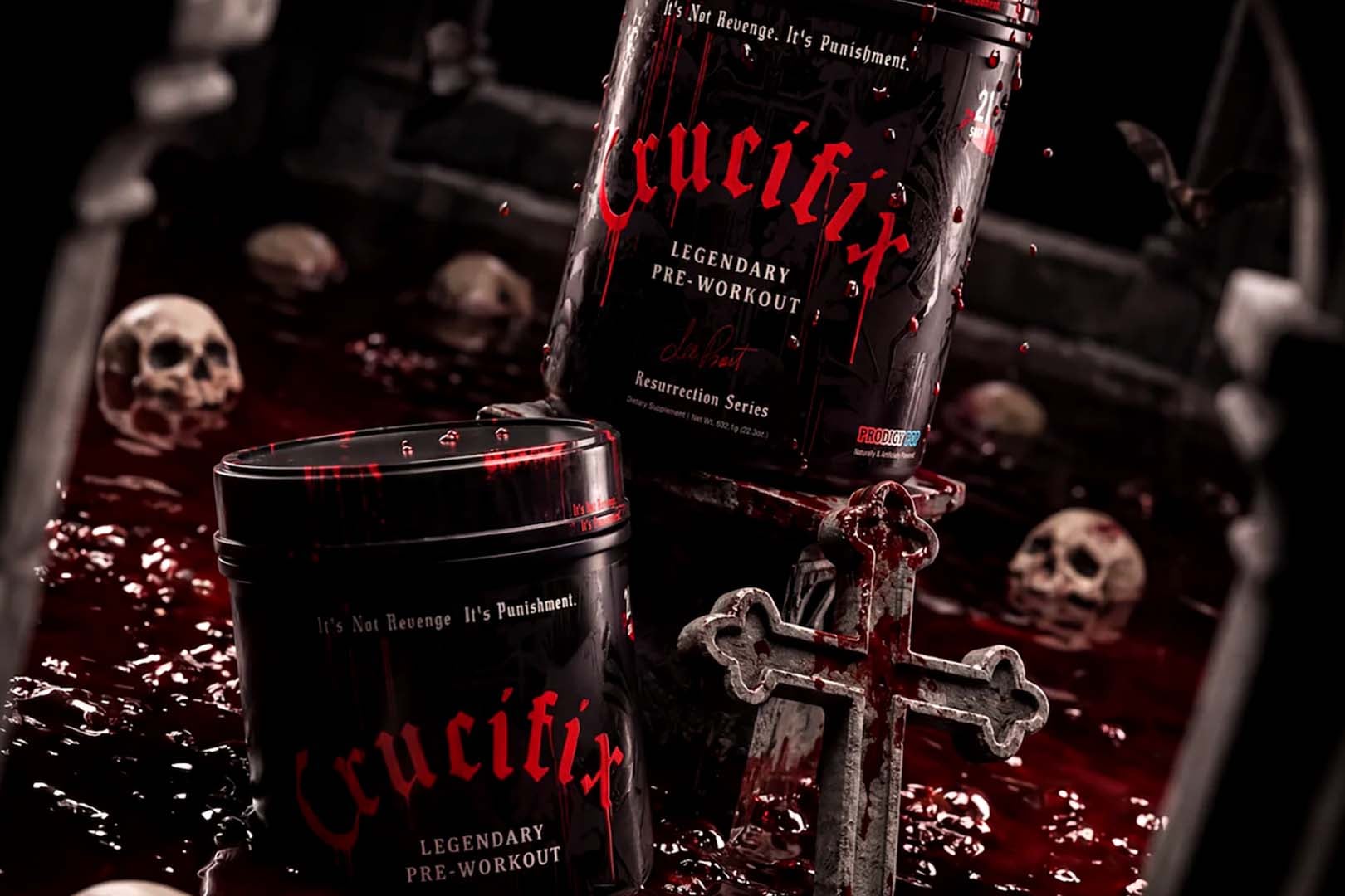 NutriFitt x Lee Priest potent and intense Crucifix pre-workout