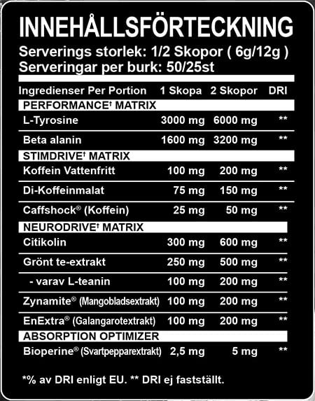 Skytrition Ampitup Label